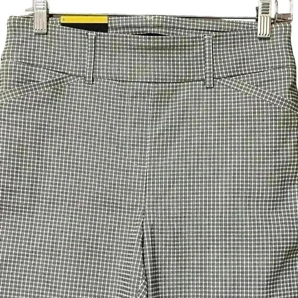 Hilary Radley Pants Women’s Small Off-White & Black Pull-On Tummy Control NWT - Picture 3 of 7